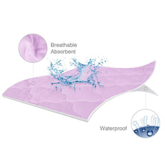 Biloban waterproof TPU layer protecting against spills without noise