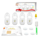 Bimirth 11-piece baby bottle set shown in gift-ready packaging for easy newborn feeding