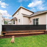Bingguz 195inch extra-wide gate extended for wide openings, ideal for baby and pet barrier.