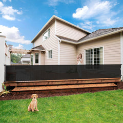 Bingguz 195inch extra-wide gate extended for wide openings, ideal for baby and pet barrier.