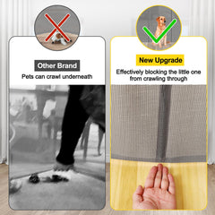 Bingguz one-handed retractable gate for easy daily use.