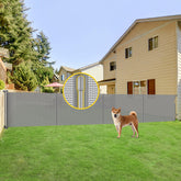 Bingguz reinforced gate bottom detail showing no gaps for pets.