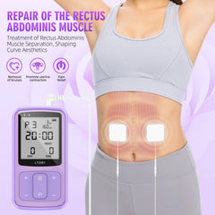 Binsterain pelvic muscle trainer two-channel ports allow symmetrical, bi-directional contractions.