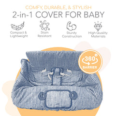 Binxy Baby brushed fabric feels gentle on skin during long errands.