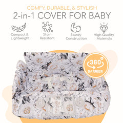Binxy Baby see-through pocket ideal for phone during shopping.
