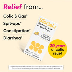 BioGaia Protectis Baby Drops for newborn use supports daily routine and gentle digestion