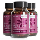 Bioma Feminine Health Synbiotic bottle ready for daily use supporting vaginal pH balance
