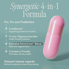 Bioma packaging highlighting cranberry powder for urinary care benefits