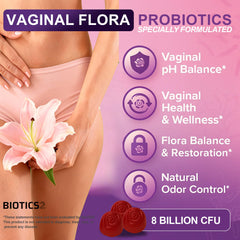 Flora12 gummies close-up highlighting strawberry flavor and chewable texture