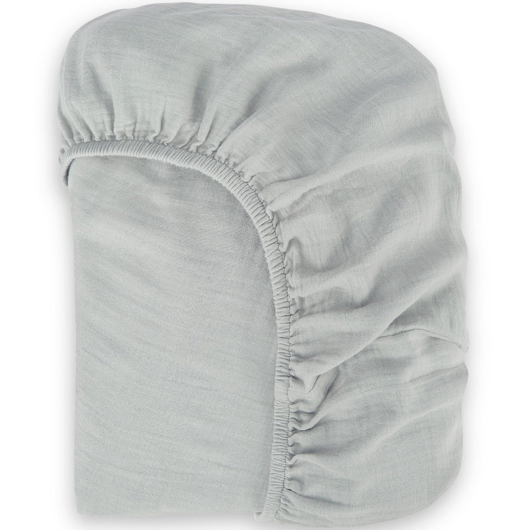 BIOWEAVES mini crib sheet 38 x 24 pocket for secure fit on baby mattresses
