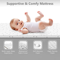 Biusikan breathable mesh sides optimize airflow for a comfortable sleep.