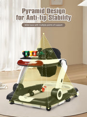 BIUSIKAN Music and Lights ergonomic backrest supports growing toddlers