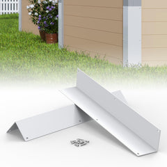 BJADE'S corner guard for vinyl siding ready for installation.