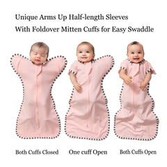 Blackleaf Baby swaddle uses 100 percent cotton for year-round comfort.