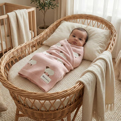Bleu La La blanket gift-ready packaging emphasizes thoughtful presents for baby showers and registries.