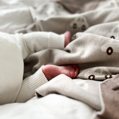 Bleu La La crib blanket cars design perfect for stroller or swaddle