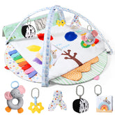 BLF FUN sensory play mat front view supports safe infant exploration.