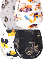 BliBliTaTa training underwear 4-pack front view showing leak-resistant design for toddlers