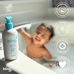 Bliss uses avocado oil and shea butter to nourish skin and hair