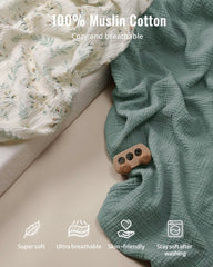 Blissful Diary avocado changing pad offers cozy support on standard dressers.