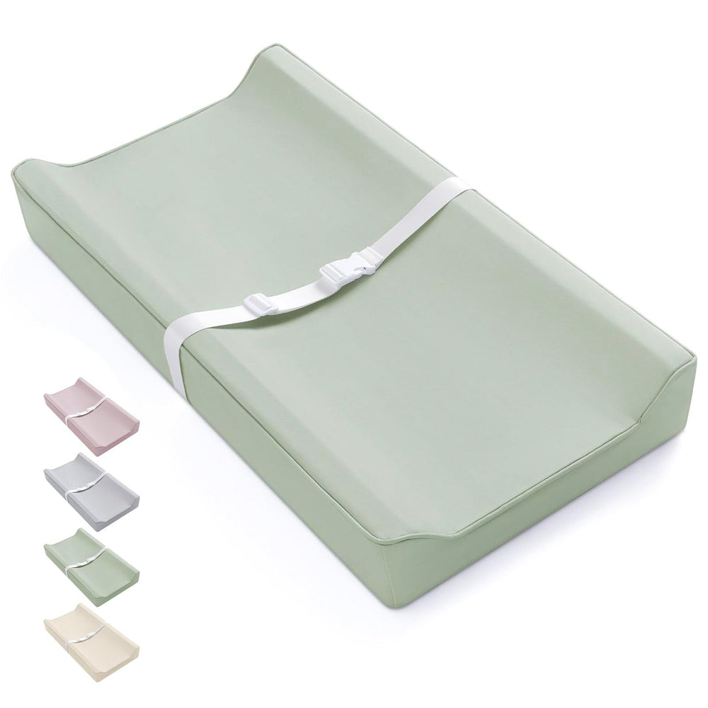 Blissful Diary changing pad waterproof cover for quick wipe-clean changes.