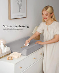 Blissful Diary foam-padding provides a soft, comfortable diaper change.