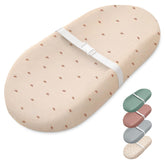 Blissful Diary changing pad with sunshine pattern offers soft comfort and easy wipe-clean convenience.