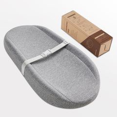 Blissful Diary changing pad with waterproof lining and comfortable foam for diaper changes.