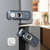 Blissleaf fridge locks front view for safe two-pack design