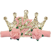 Blithween birthday hair clip for 6 months, lightweight and comfy for all-day wear.