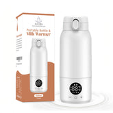 BLIVORRA portable bottle warmer front view highlights compact travel-ready design