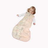 BLOOMSTAR Toddler Sleep Sack close-up in muslin cotton, soft and breathable.