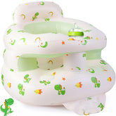 Blorybim inflatable baby seat with safety guardrails ensures secure sitting.