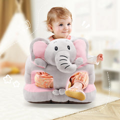 Blublu Park elephant seat with ergonomic back support for upright sitting.