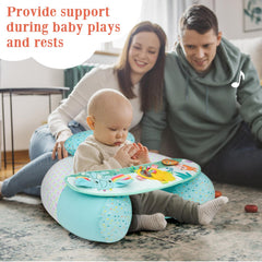 Blublu Park bionic wrap design seat provides secure, hug-like support for upright sitting.