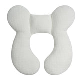Blublu Park upgraded head support pillow in car seat for gentle neck stabilization