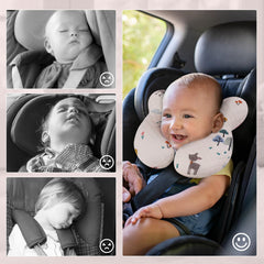 Blublu Park upgraded head support side view highlighting compact neck protection.