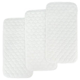 BlueSnail Quilted Thicker Waterproof Changing Pad Liner Snow White offers a soft surface for diaper changes.