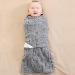 BlueSnail removable swaddle sleep sack supports growing babies during transitions