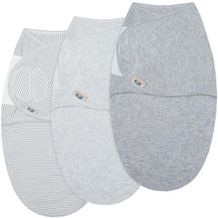 BlueSnail Ultra Soft Newborn Wrap close-up of breathable cotton fabric.