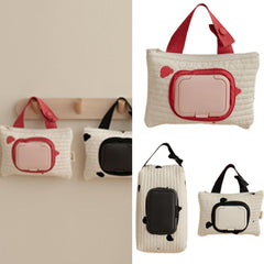 BLULILY stroller wipe holder clip secures to your pushchair for quick access.