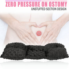BNRendles stoma shield seatbelt pillow ileostomy protects the pouch from contact.
