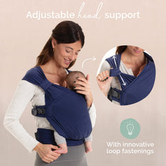 Boba Bliss adjustable cross straps tailor fit as baby grows