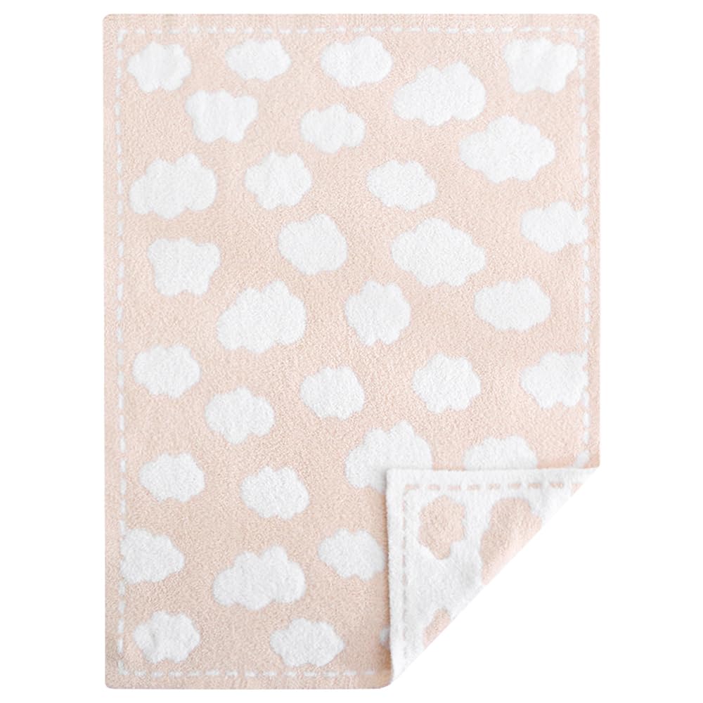 BOBOYOYO plush blanket with elephant pattern provides cozy newborn wrap for crib