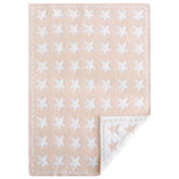 BOBOYOYO plush blanket stars soft warmth for baby sleep