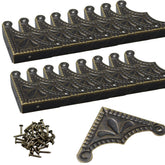 Bociloy bronze corner guards shielding furniture edges with durable protection
