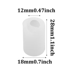 Bociloy soft cushioning handle protector installed on a cabinet handle.