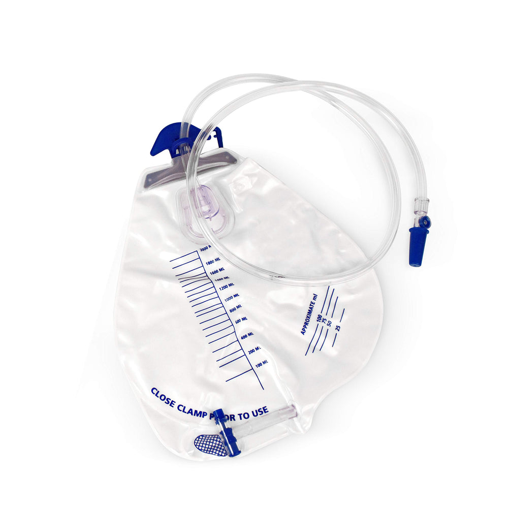 BodyHealt urinary drainage bag with 2000 ml capacity for secure, clean output collection.