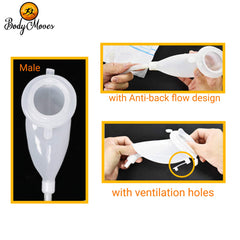 BodyMoves urinal bag 2000ml right, spill-free performance