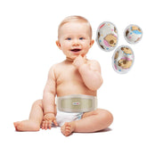 BOJEE Baby Hernia Belt front view with adjustable wrap for comfort